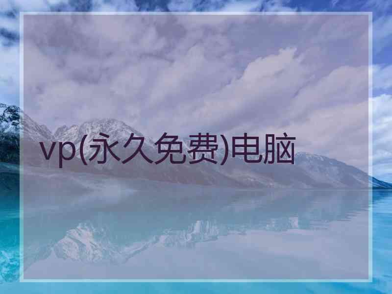 vp(永久免费)电脑