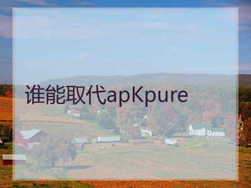 谁能取代apKpure