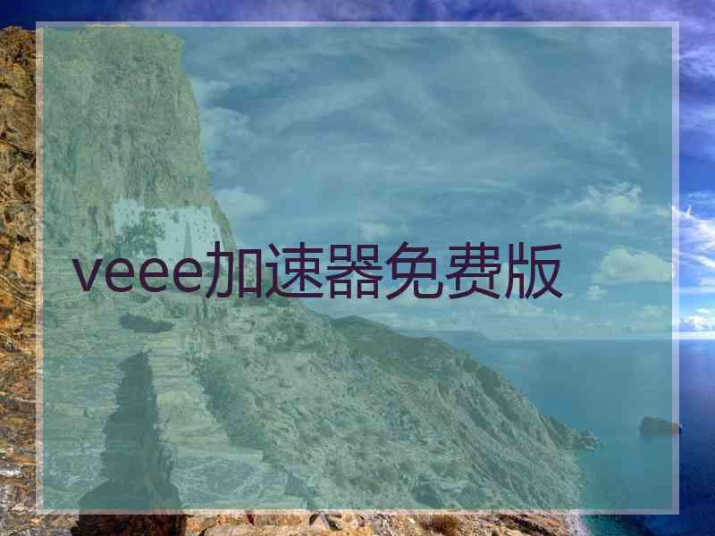 veee加速器免费版