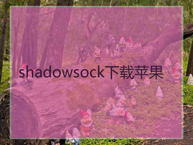 shadowsock下载苹果