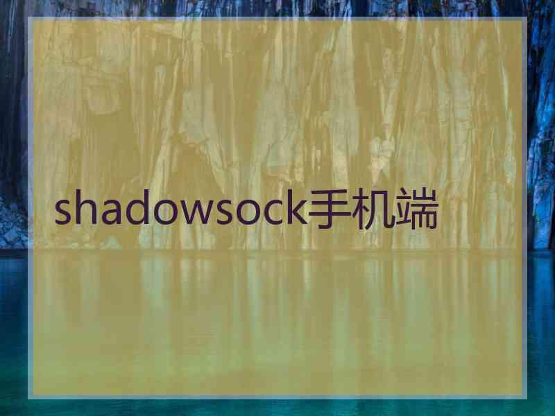 shadowsock手机端