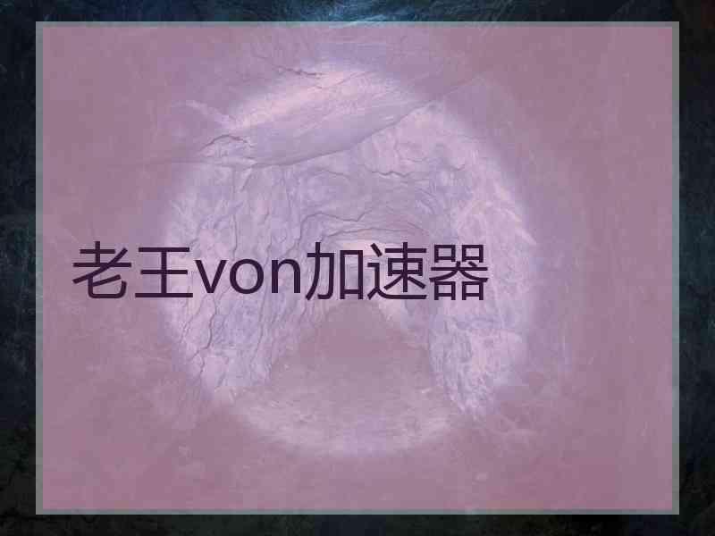 老王von加速器