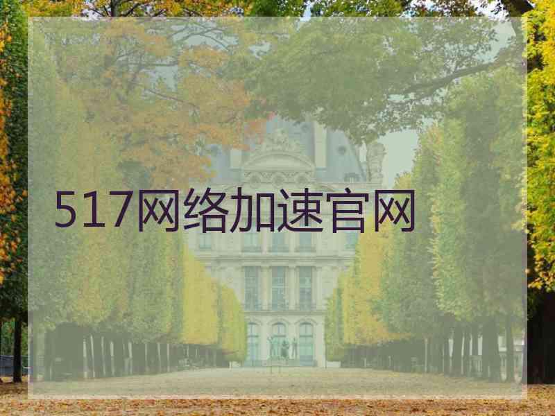 517网络加速官网