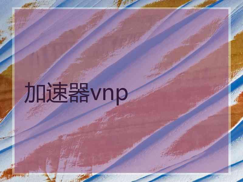 加速器vnp