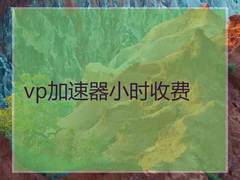 vp加速器小时收费