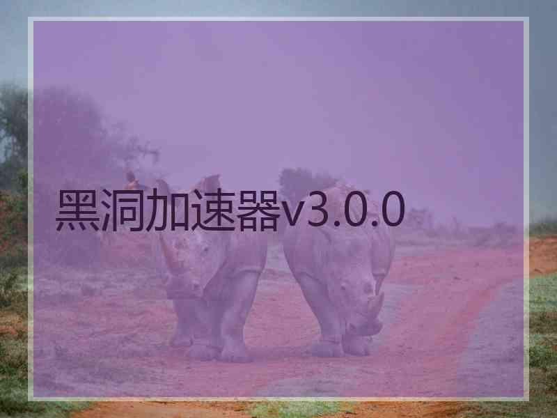 黑洞加速器v3.0.0