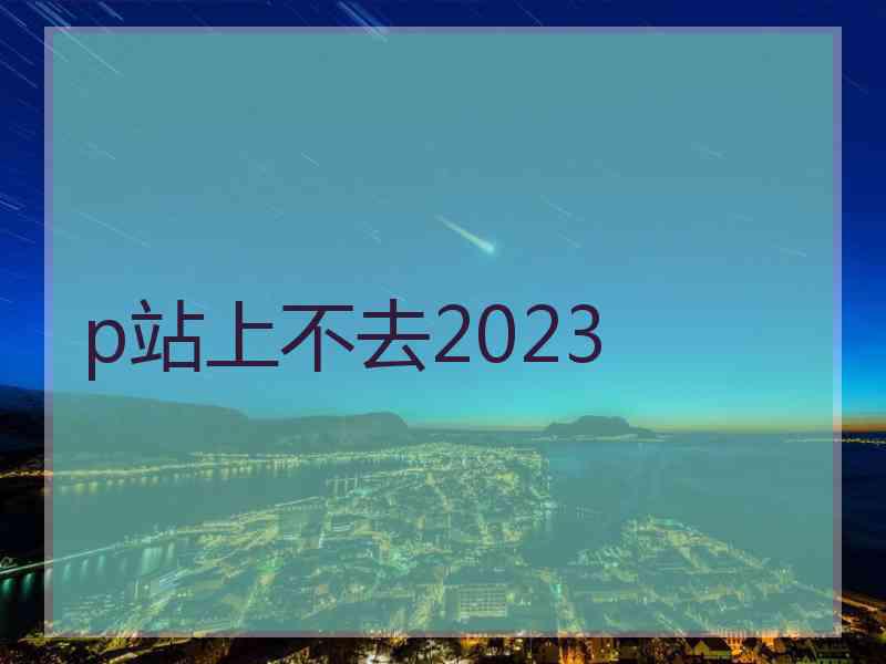 p站上不去2023