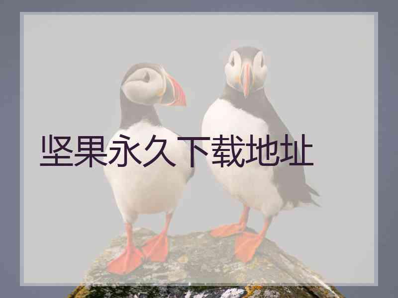 坚果永久下载地址