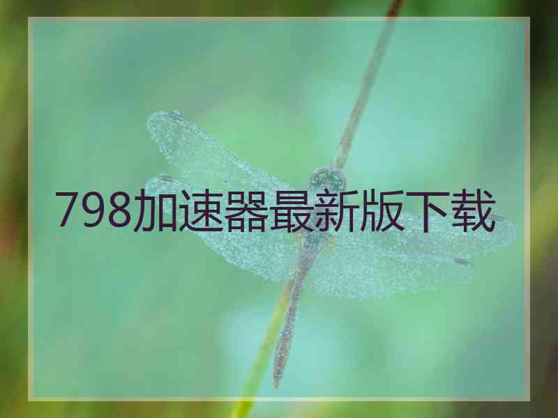 798加速器最新版下载