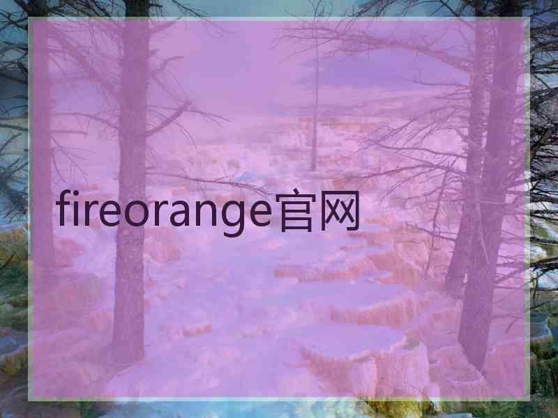 fireorange官网