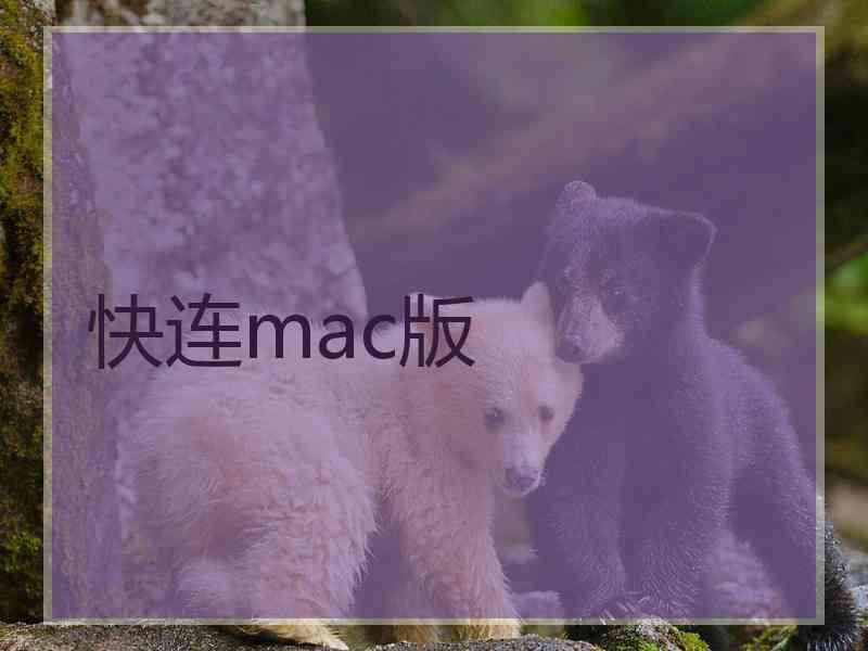 快连mac版