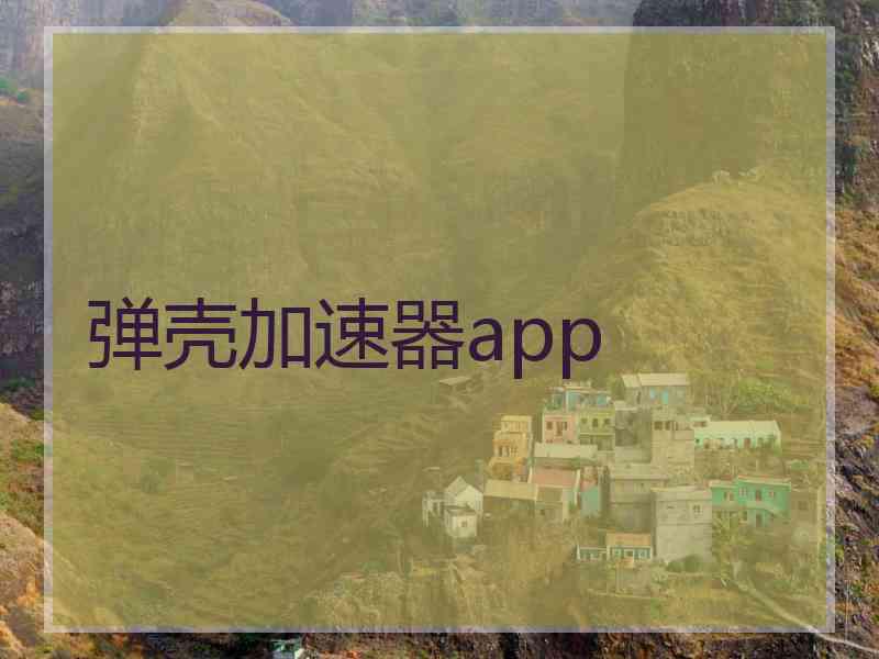 弹壳加速器app