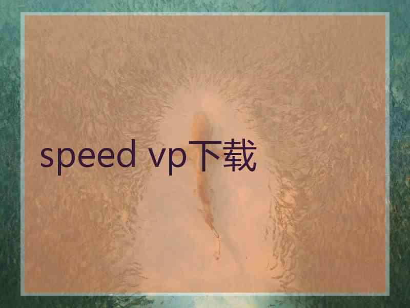 speed vp下载