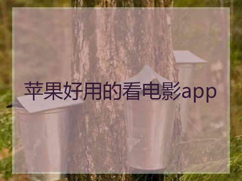 苹果好用的看电影app