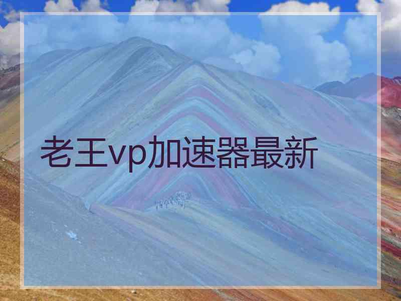 老王vp加速器最新